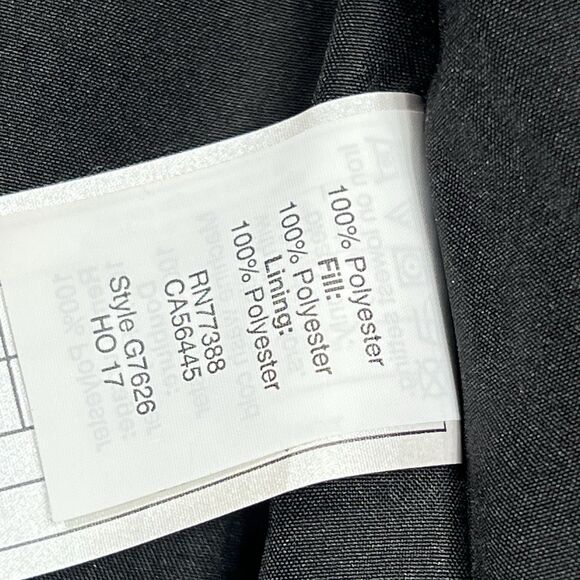 J Crew Vest Womens Size XXS Gray Black Full Zip Up Quilted Vest Sleeveless - Picture 10 of 11